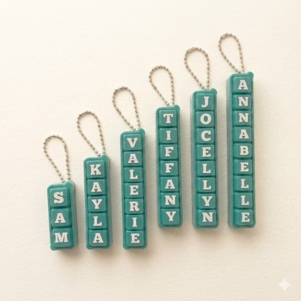 Named Bag Charm