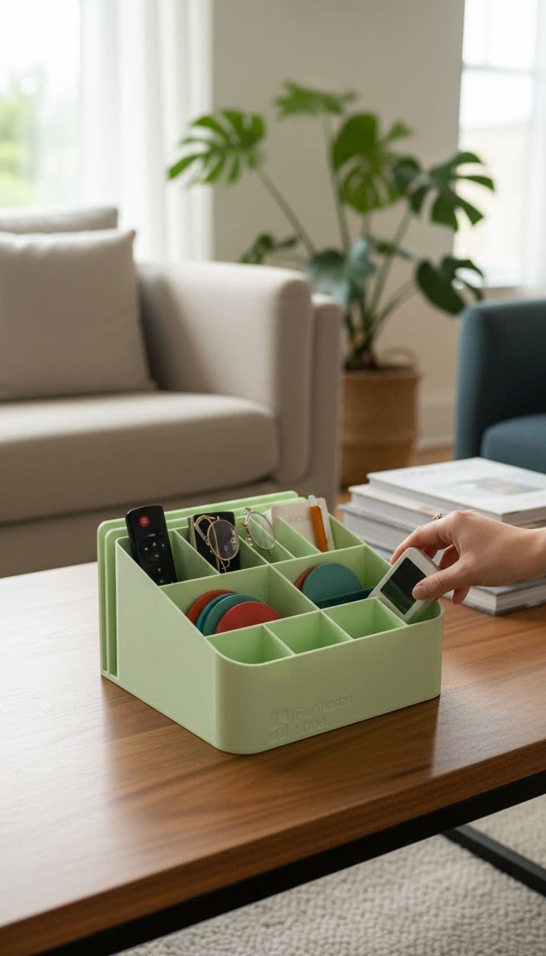 Multi-Compartment Desk Organizer